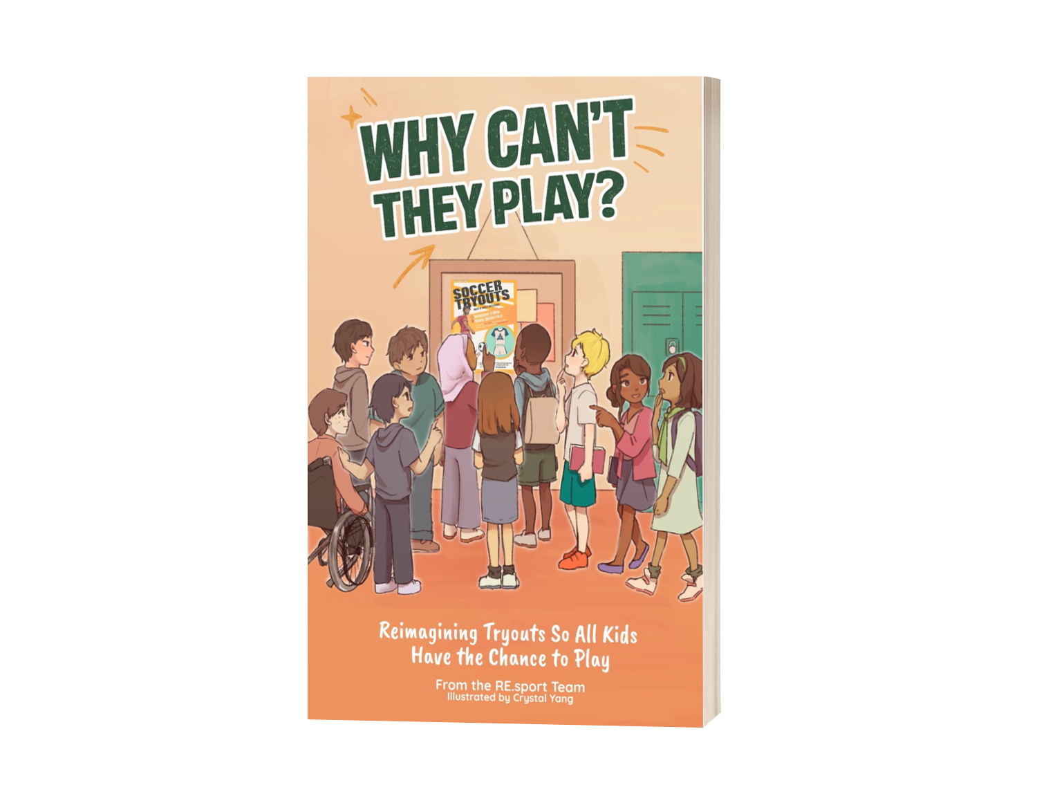 *COMING SOON* Why Can’t They Play? A Graphic Novel Reimagining Tryouts So All Kids Have the Chance to Play