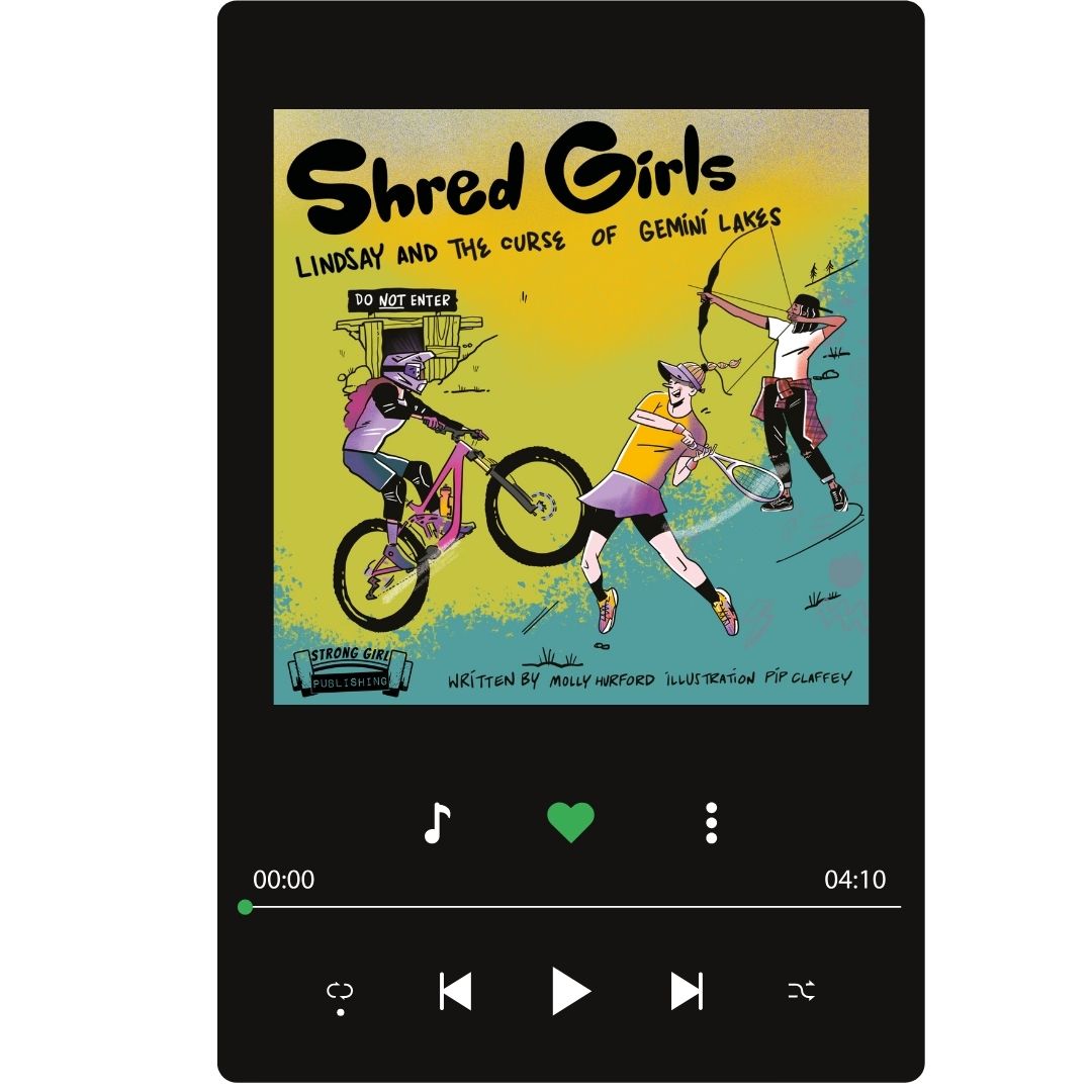 Audiobook—Shred Girls: Lindsay and The Curse of Gemini Lakes