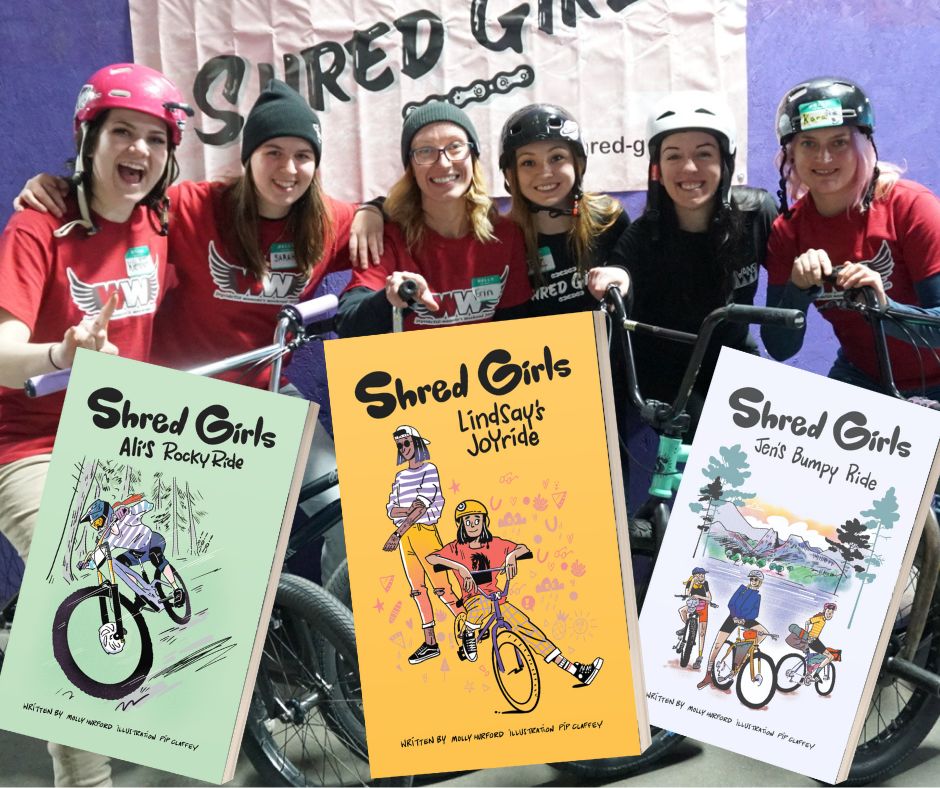 *Bulk buy* Shred Girls Books - 5 Copies
