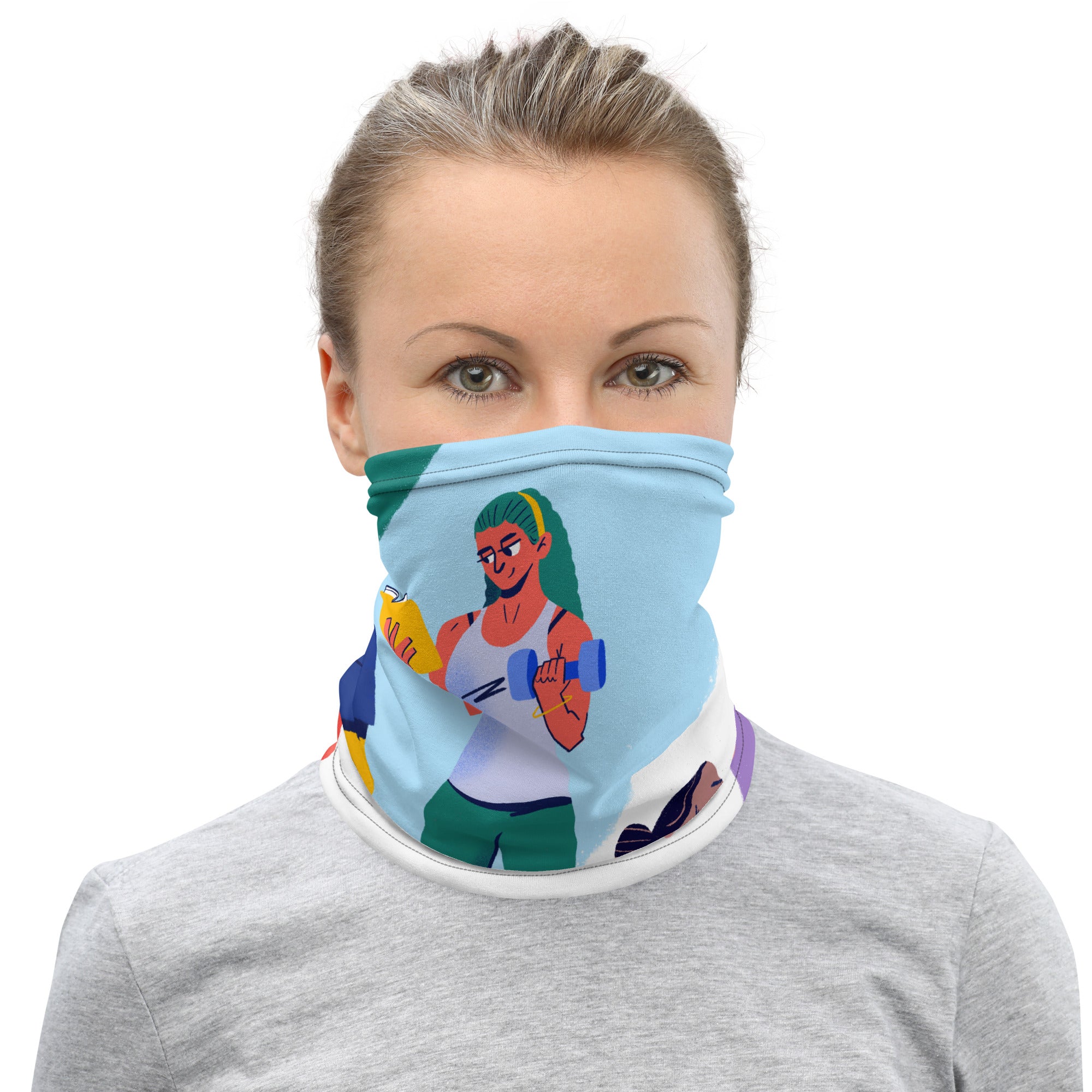 Strong Girl Publishing Neck Gaiter
