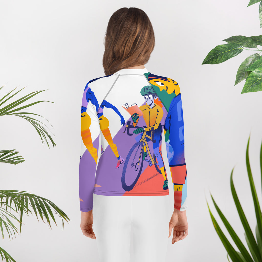 Strong Girl Publishing Youth Rash Guard