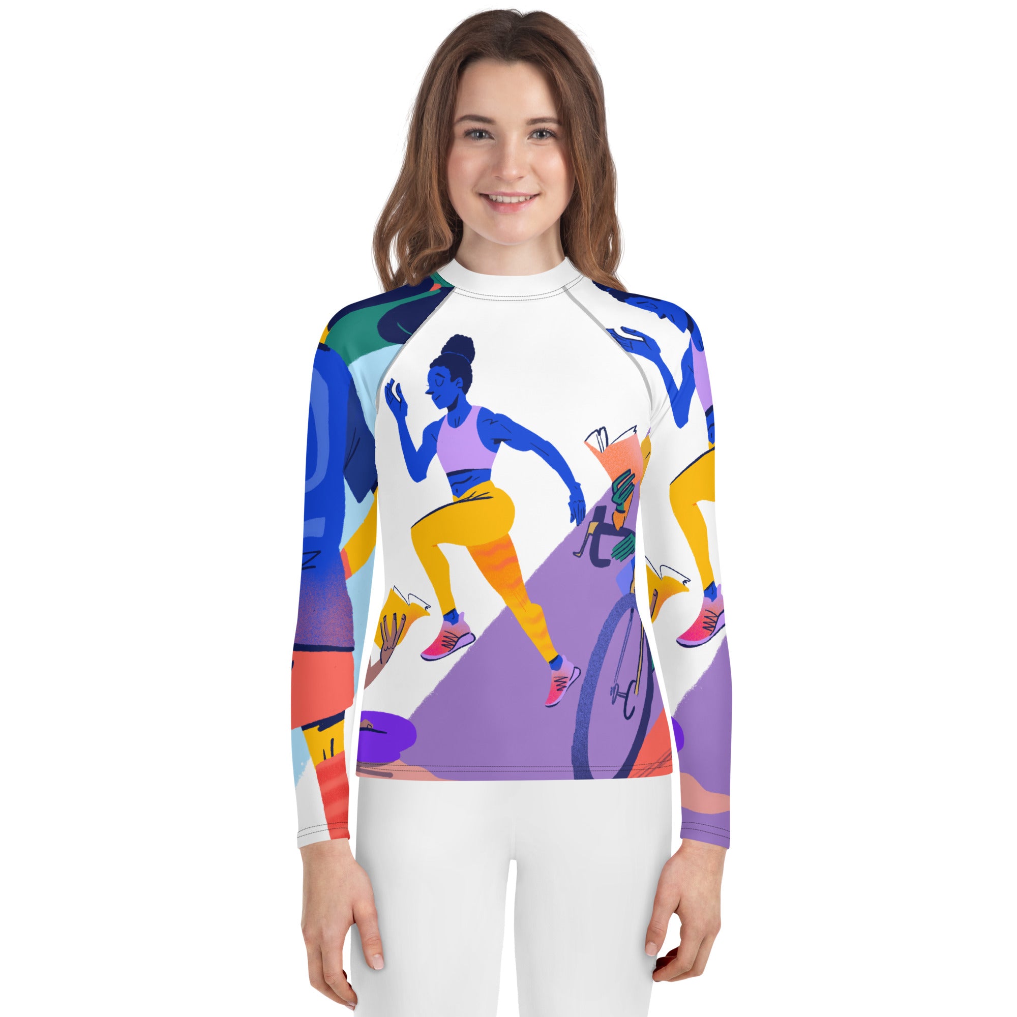 Strong Girl Publishing Youth Rash Guard