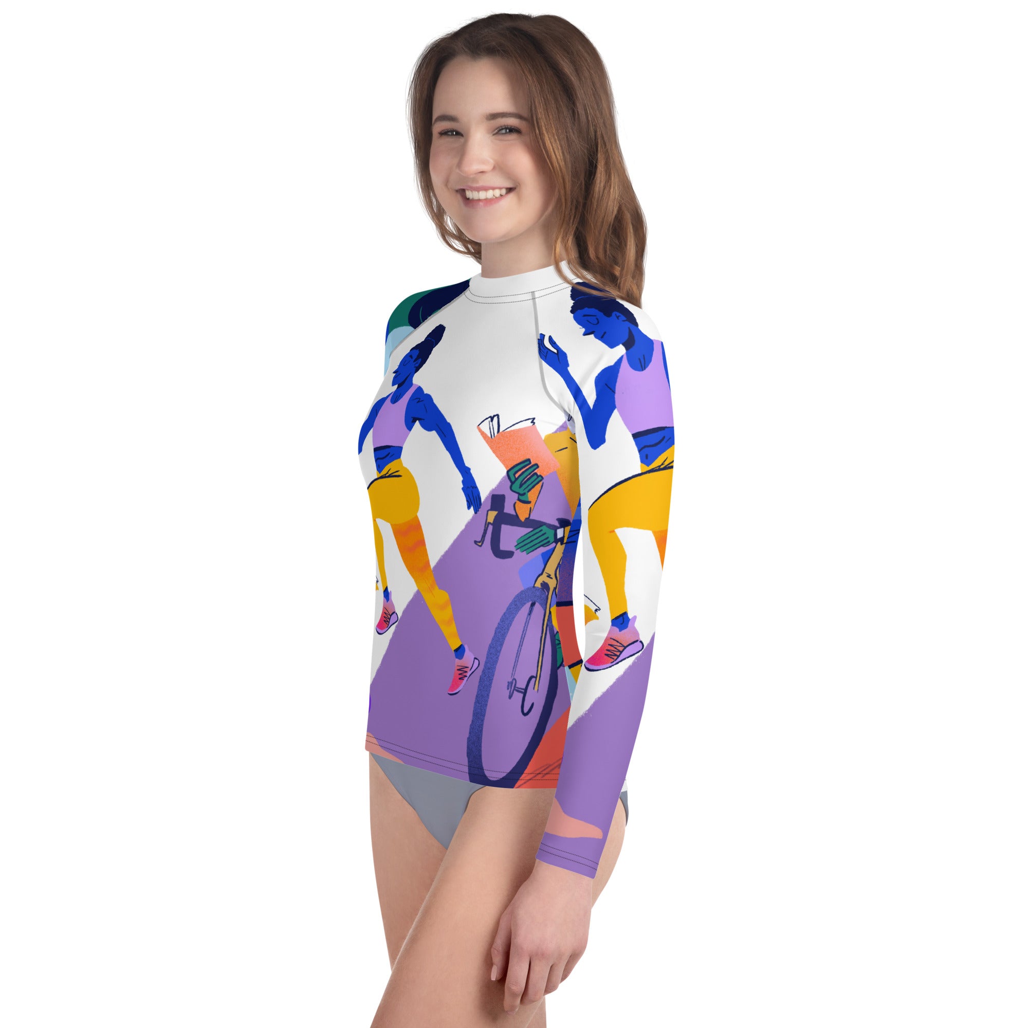 Strong Girl Publishing Youth Rash Guard