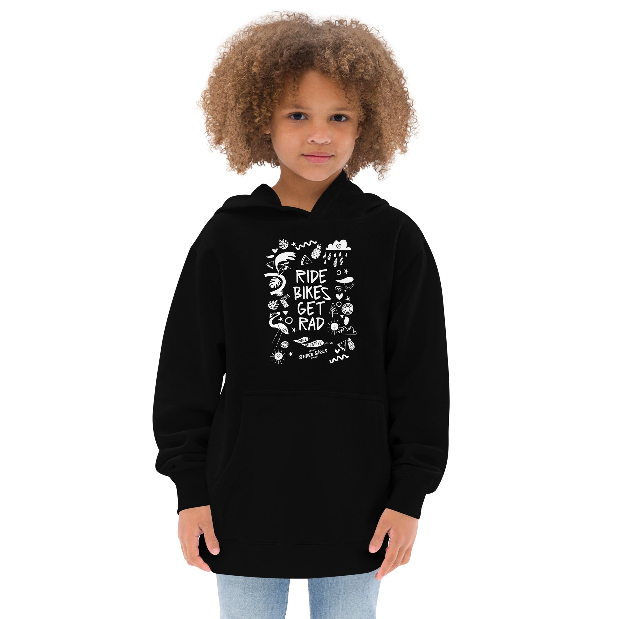 Shred Girls Kids Fleece Hoodie