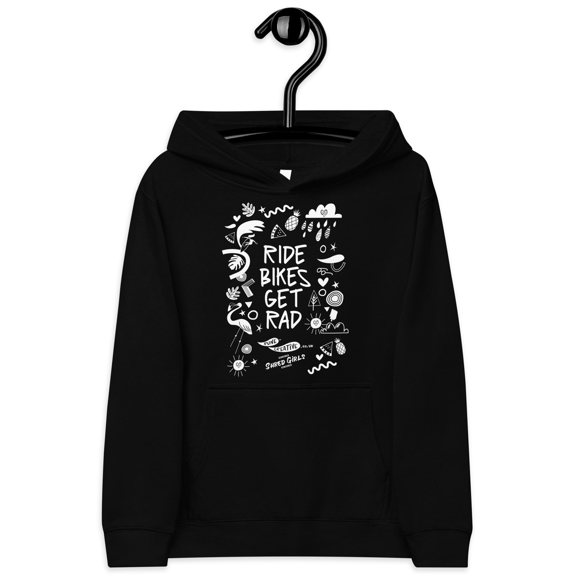 Shred Girls Kids Fleece Hoodie