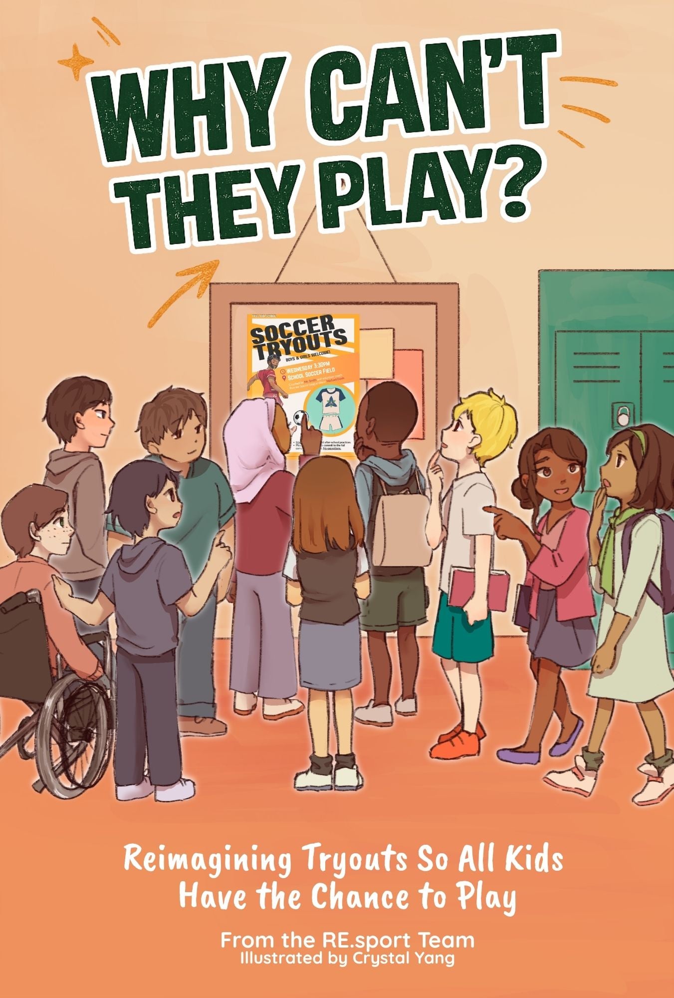 *COMING SOON* Why Can’t They Play? A Graphic Novel Reimagining Tryouts So All Kids Have the Chance to Play