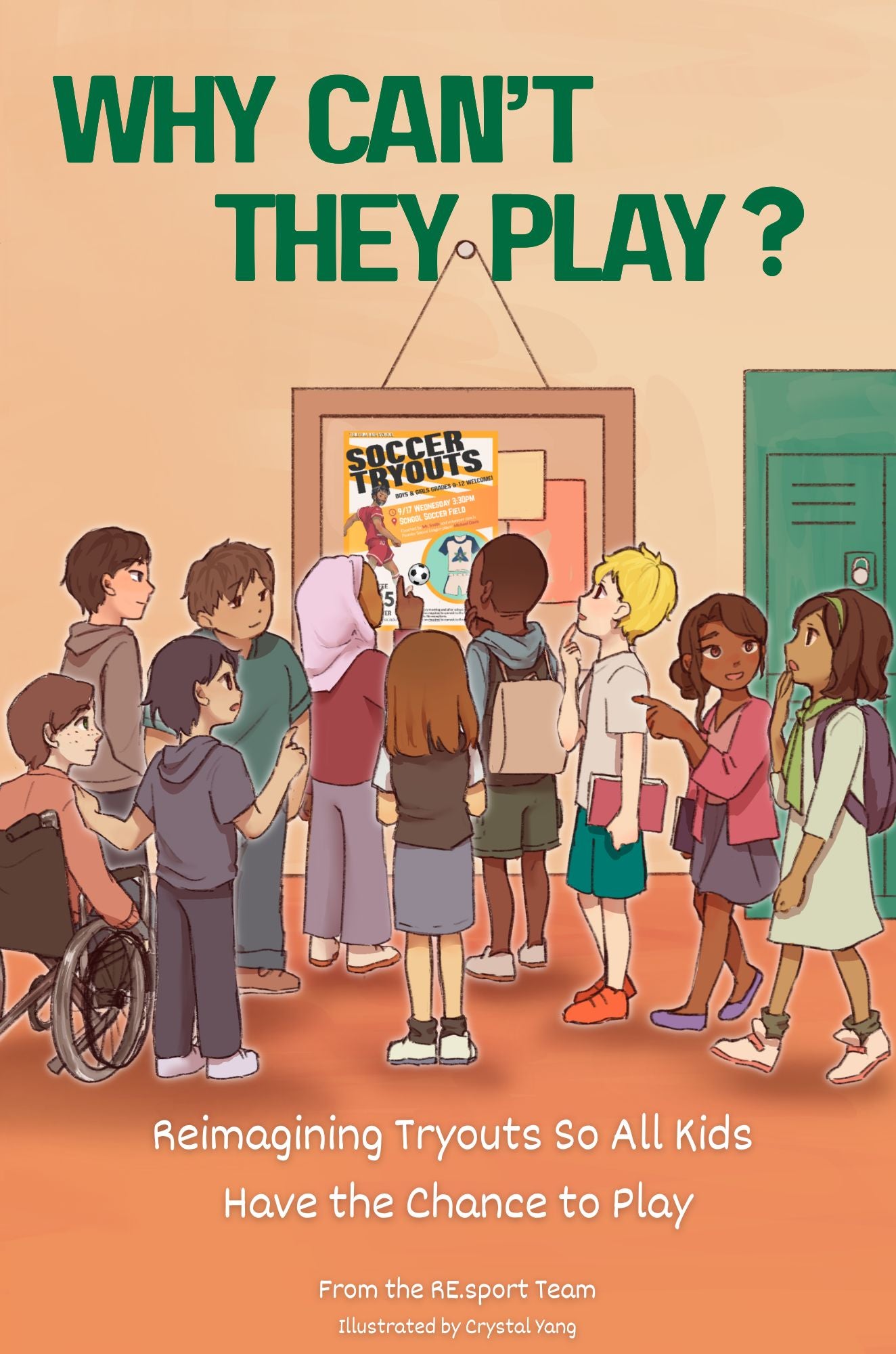 Why Can’t They Play? A Graphic Novel Reimagining Tryouts So All Kids Have the Chance to Play