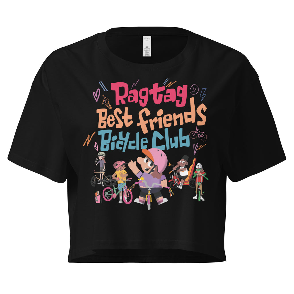 Ragtag Best Friends Bicycle Club Crop Top