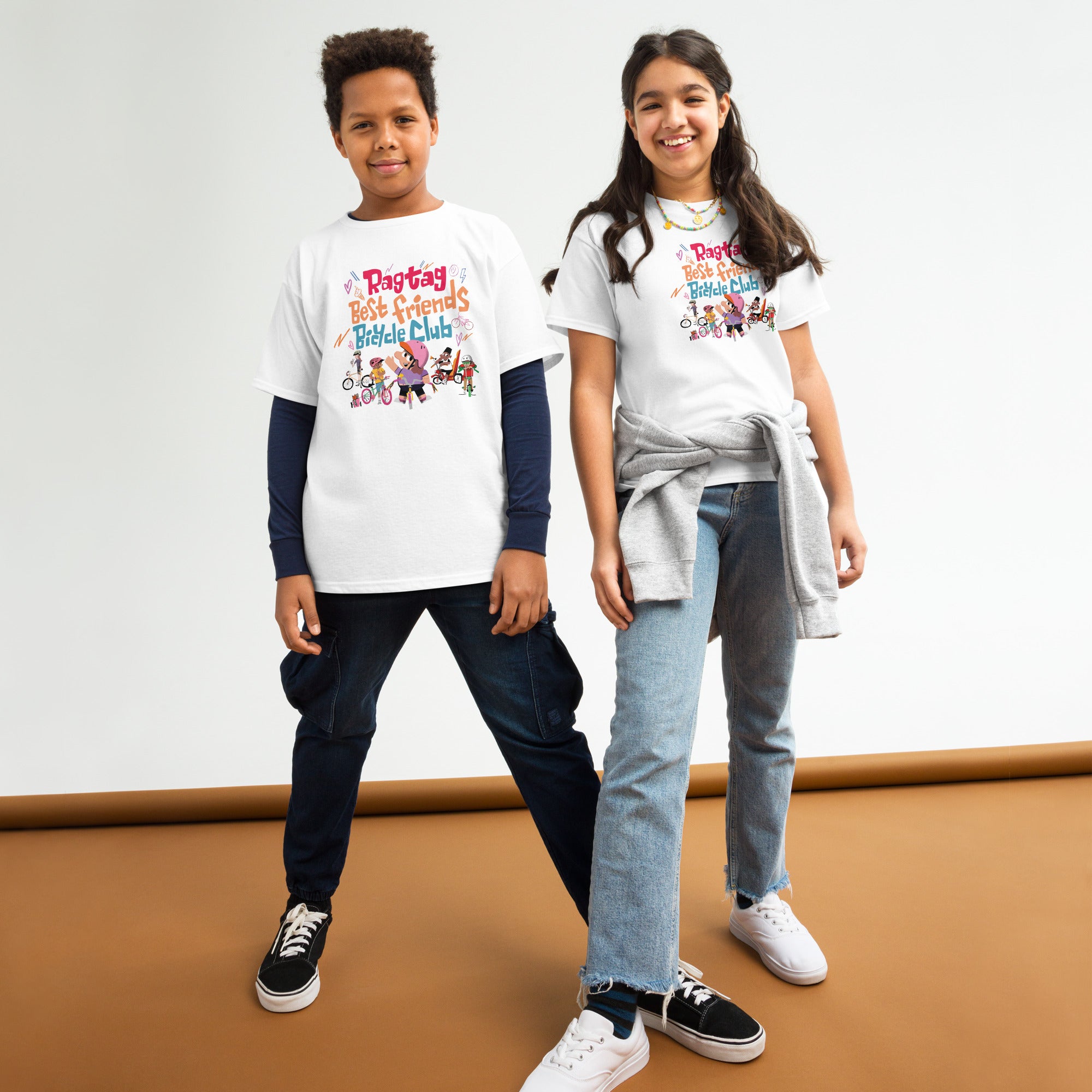Ragtag Best Friends Bicycle Club Kids Tee