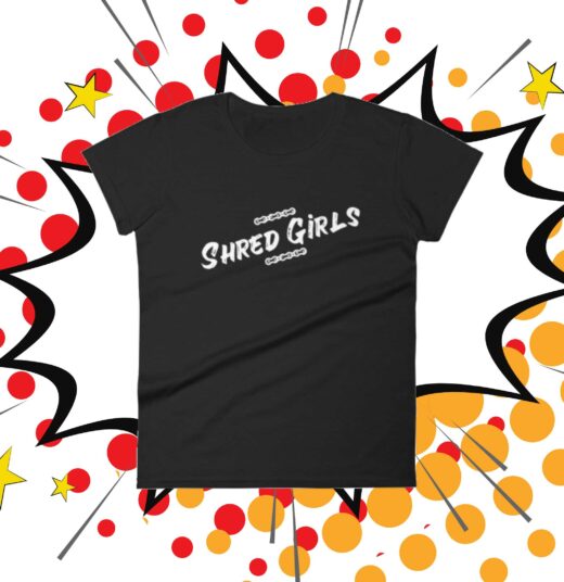 Shred Girls Unisex short sleeve t-shirt