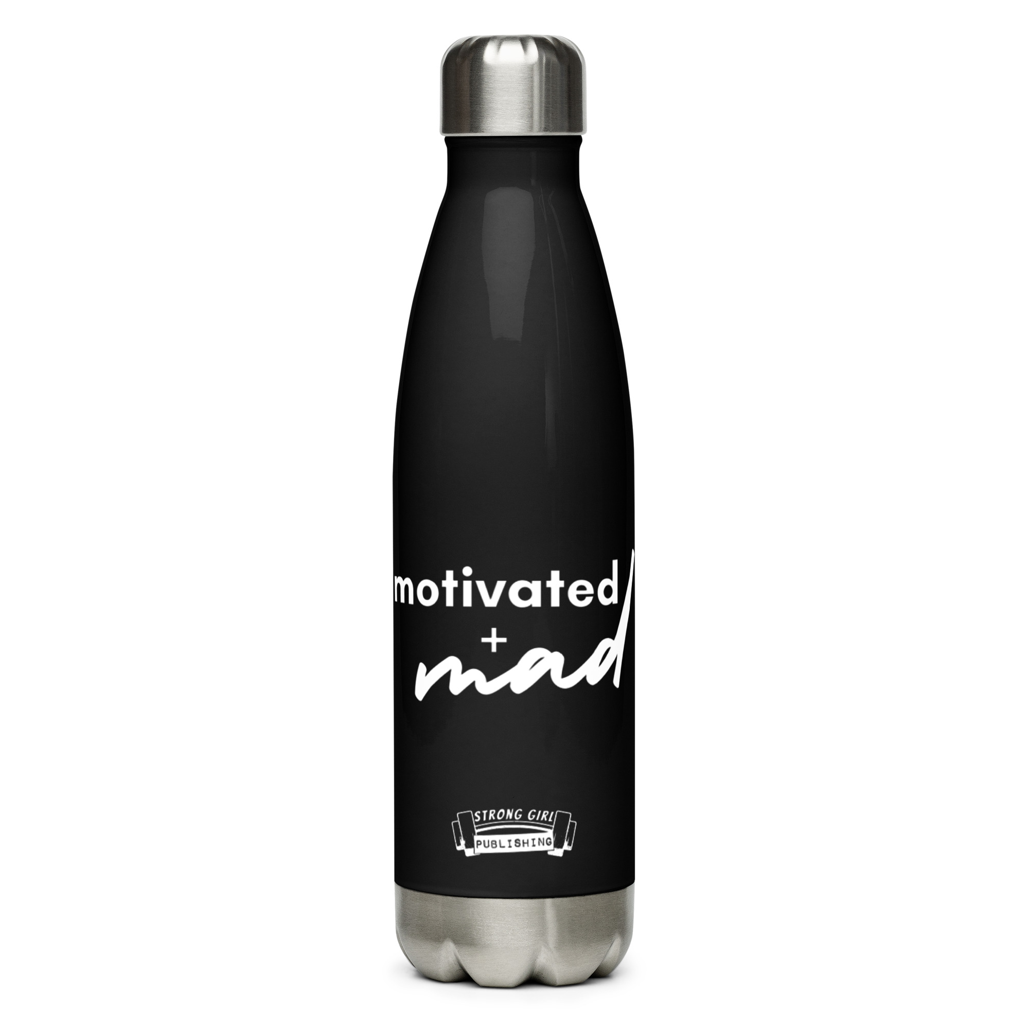 Motivational Water Bottle – Black Girl Powerhouse