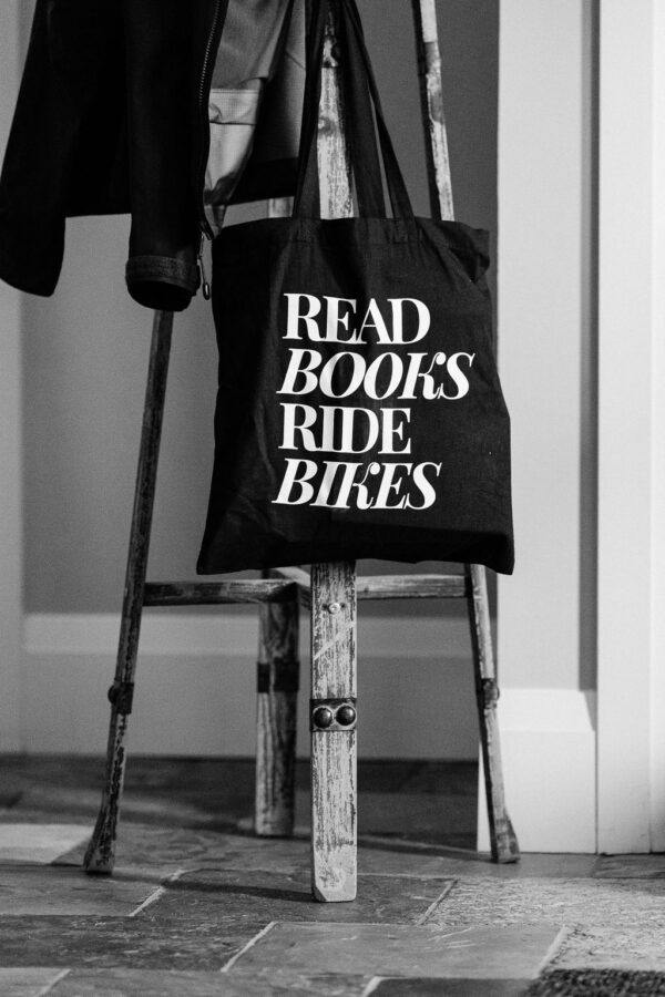 READ BOOKS RIDE BIKES Tote - Image 6