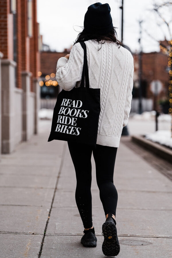 READ BOOKS RIDE BIKES Tote - Image 7