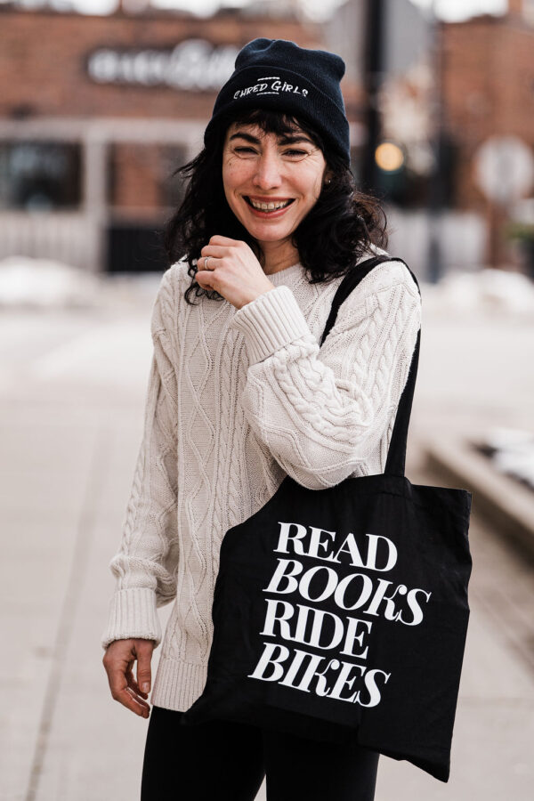 READ BOOKS RIDE BIKES Tote