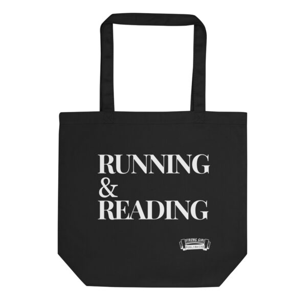 Running & Reading Tote Bag